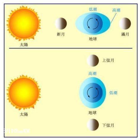 潮涨潮落的主要原因(海水每天涨潮退潮是什么引起的)-图片6